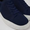 Camper Blauwe Textiel Sneaker Voor Heren