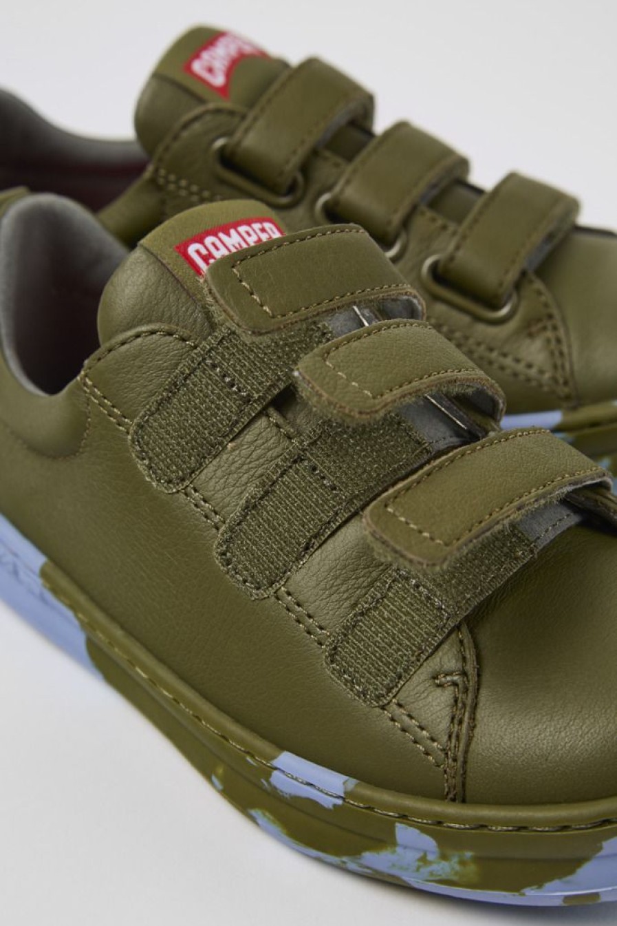 Camper Groene Leren Sneaker