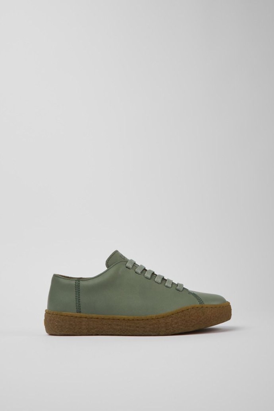 Camper Groene Leren Damesschoenen