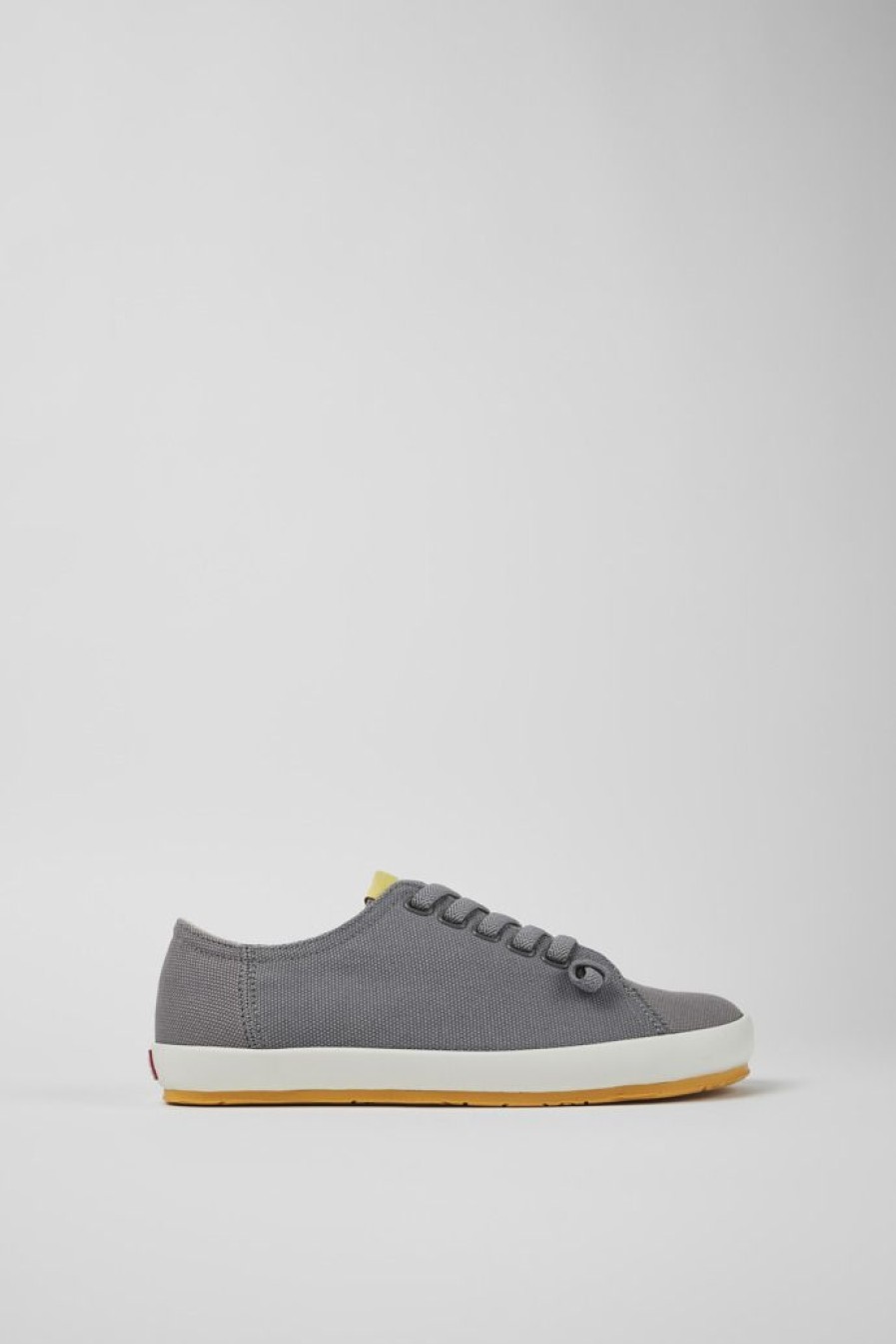 Camper Grijze Textiel Sneaker Voor Dames