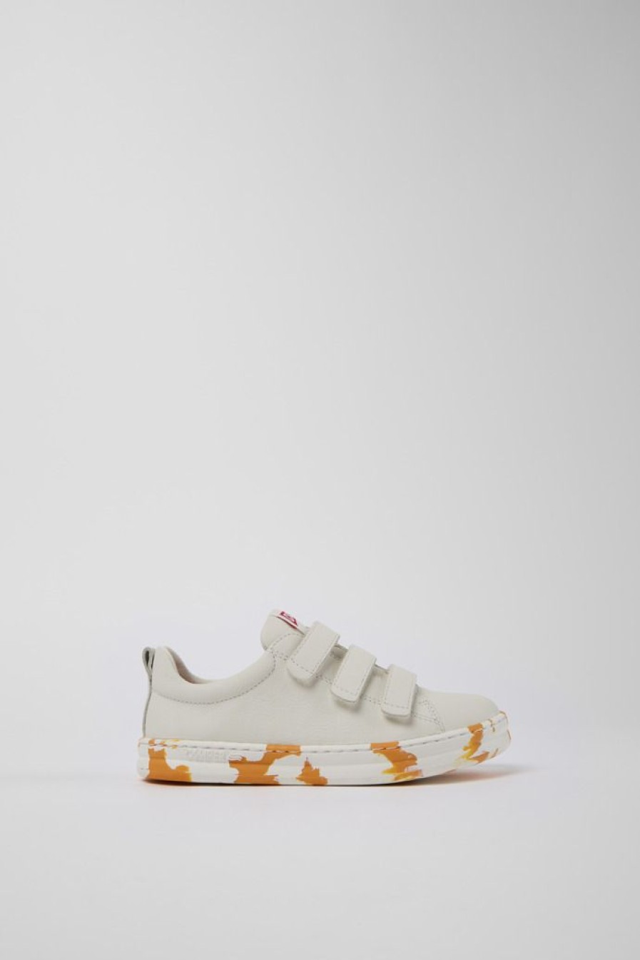 Camper Witte Leren Sneaker