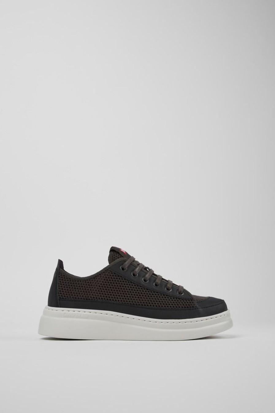 Camper Grijze Textiel Sneaker Voor Dames