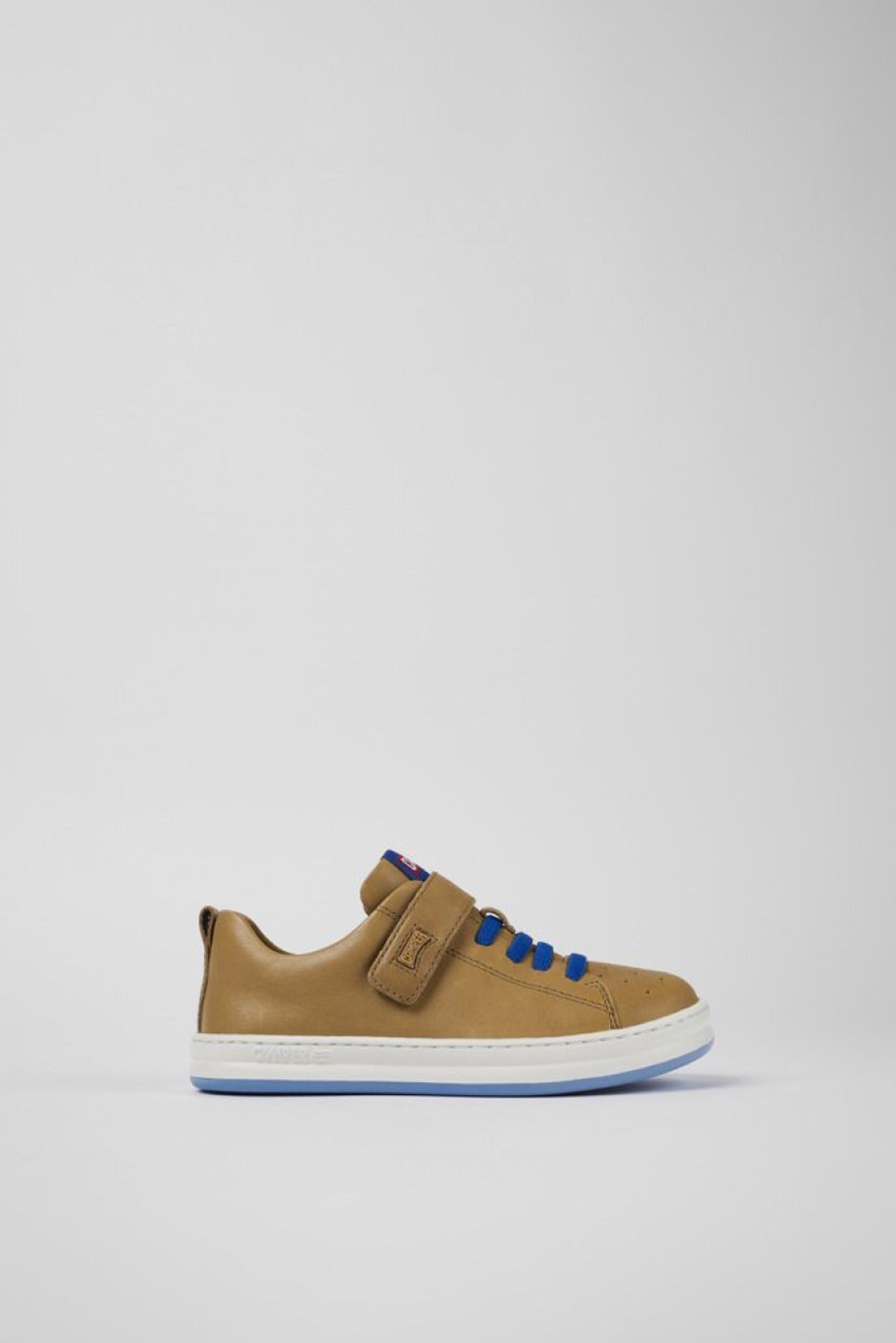 Camper Bruine Leren Sneaker