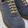 Camper Blauwe Nubuck Schoen Voor Dames