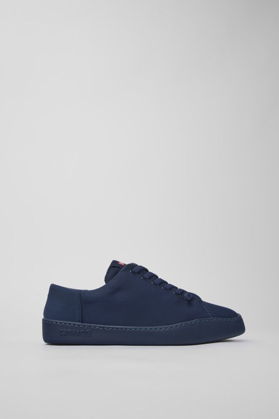 Camper Blauwe Textiel Sneaker Voor Heren