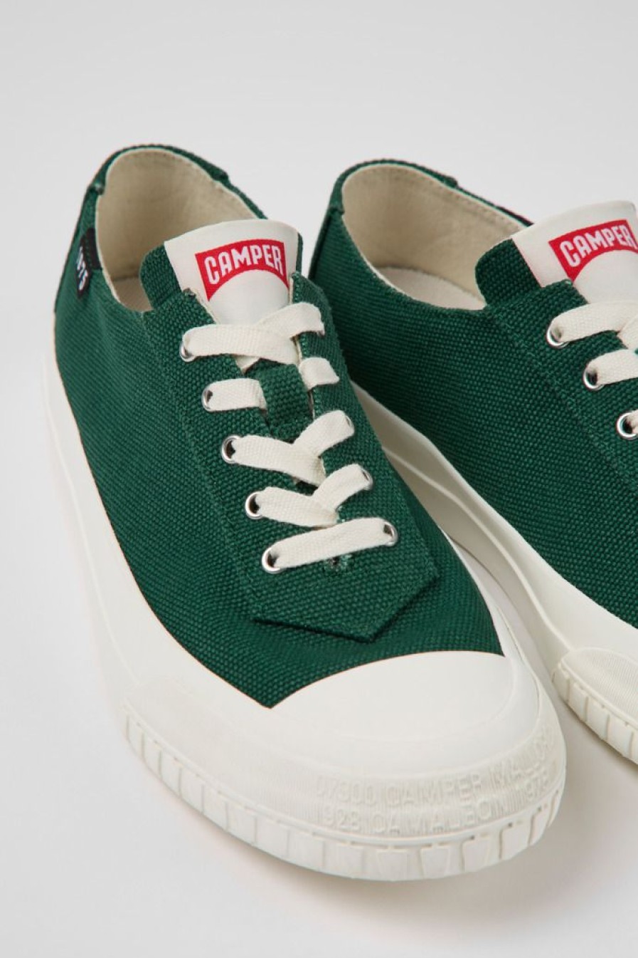 Camper Groene Damessneakers Van Gerecycled Katoen