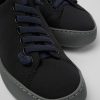 Camper Zwarte Textiel Sneaker Voor Dames