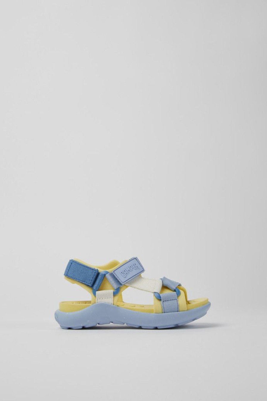 Camper Meerkleurige Stoffen Kindersandalen