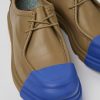 Camper Bruine Leren Wallabee-Schoen Voor Heren