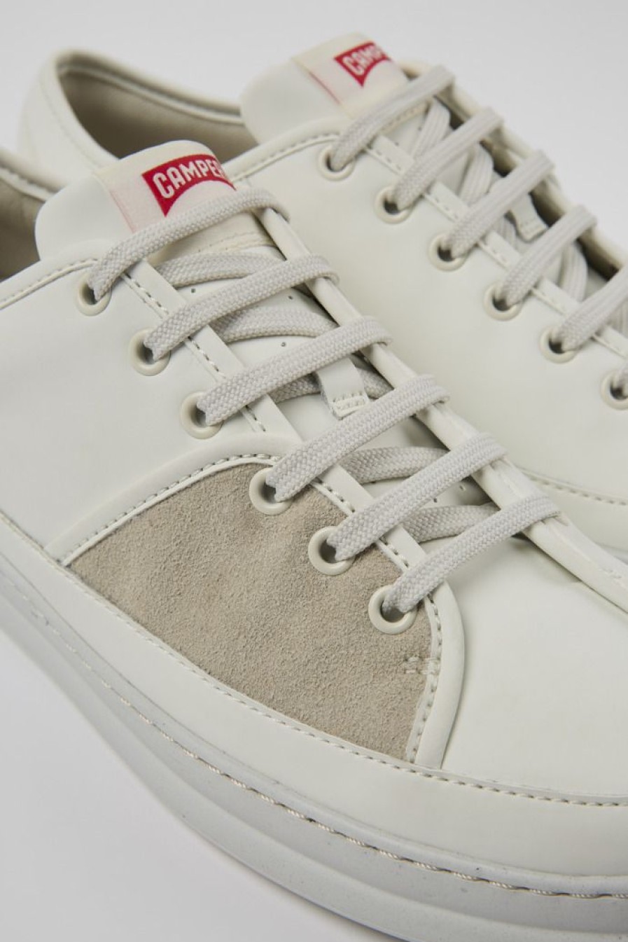 Camper Meerkleurige Leren En Nubuck Herensneakers