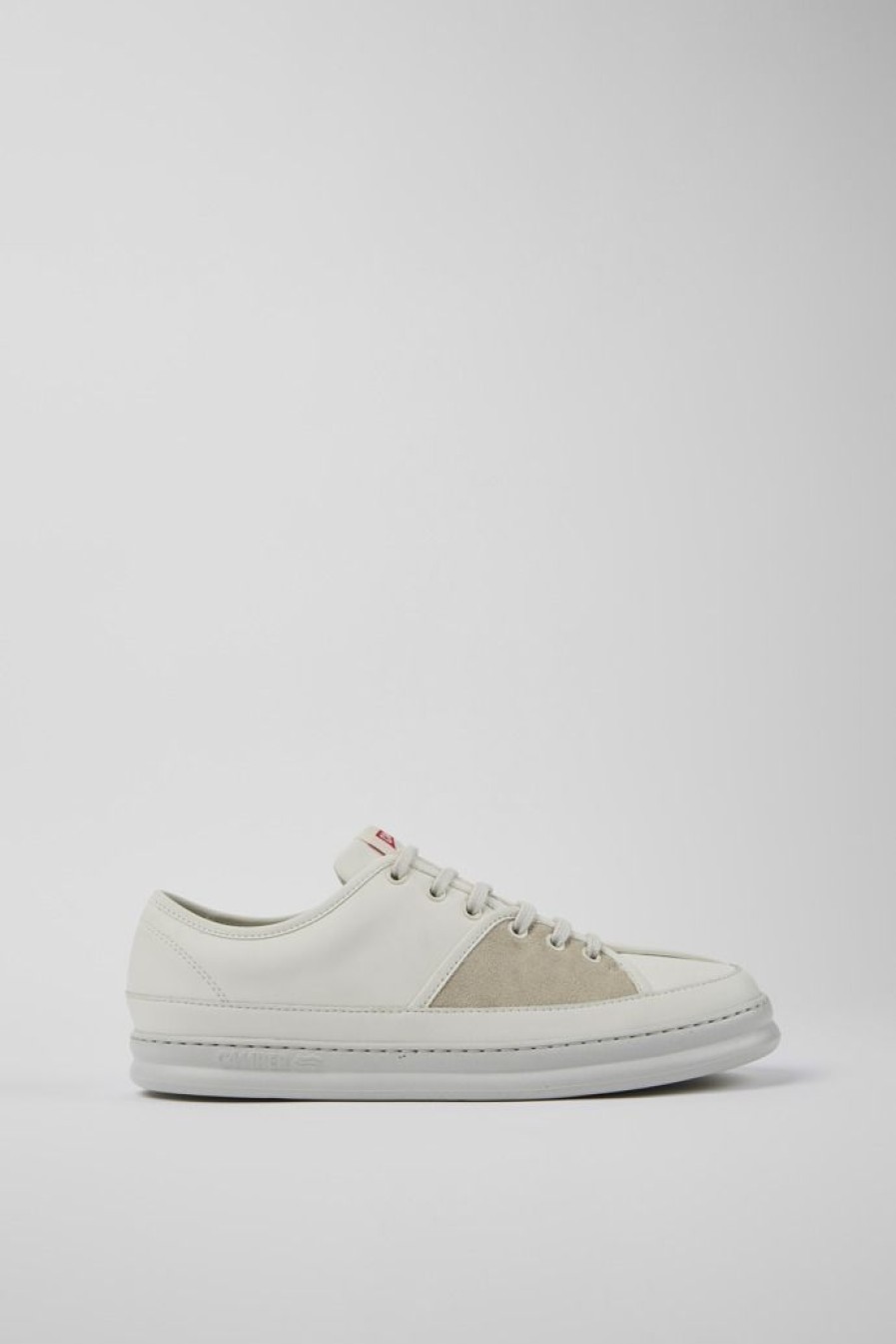 Camper Meerkleurige Leren En Nubuck Herensneakers