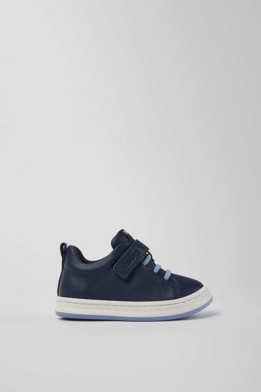 Camper Blauwe Leren Sneaker