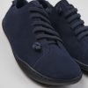 Camper Blauwe Nubuck Damesschoenen