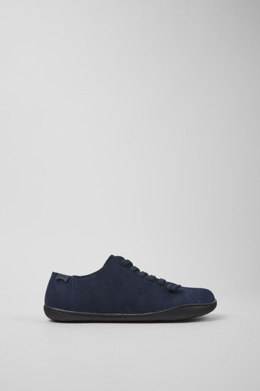 Camper Blauwe Nubuck Damesschoenen