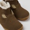 Camper Bruine Nubuck Kinderlaarzen