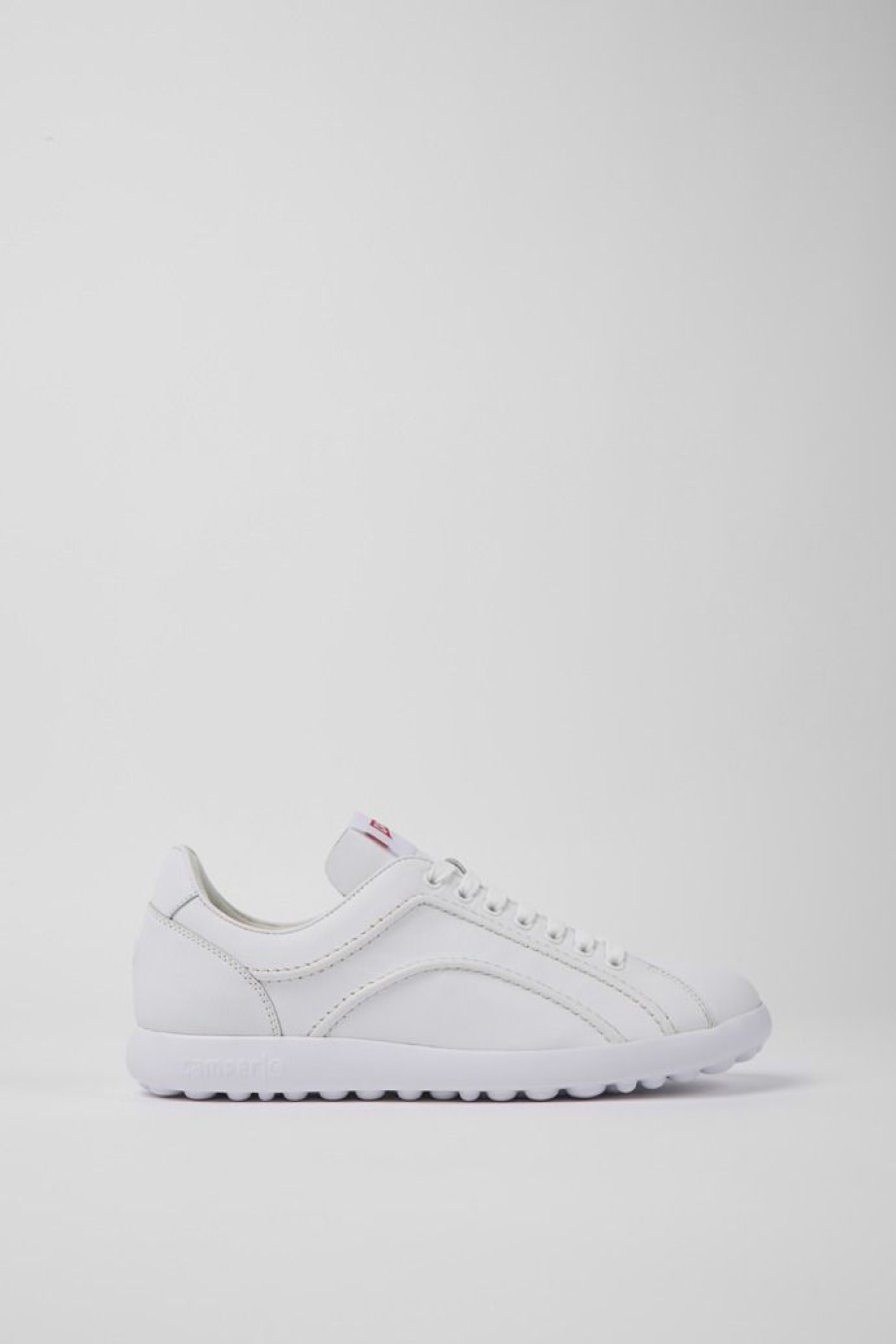 Camper Witte Leren Herensneakers