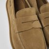 Camper Bruine Nubuck Mocassin Voor Heren