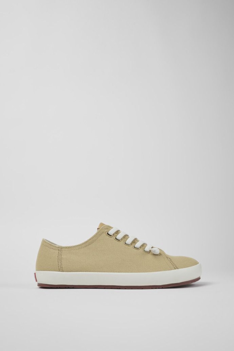 Camper Beige Textiel Sneaker Voor Heren