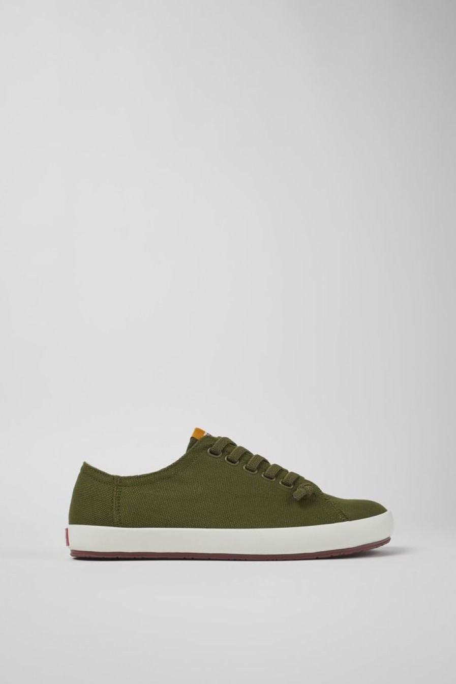 Camper Groene Textiel Sneaker Voor Heren