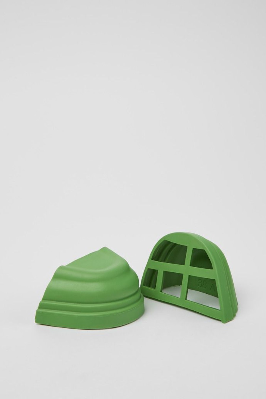 Camper Groene Synthetische Laars Cap