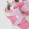 Camper Roze Kindersneakers Van Leer En Stof