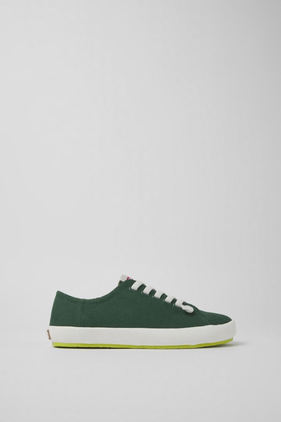 Camper Groene Stoffen Damessneakers