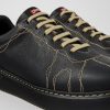 Camper Zwarte Leren Sneaker Voor Heren