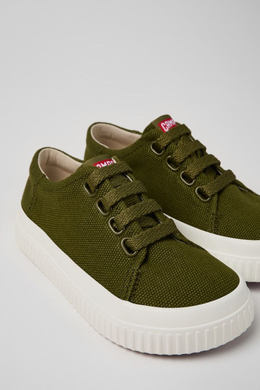 Camper Groene Sneaker Van Textiel