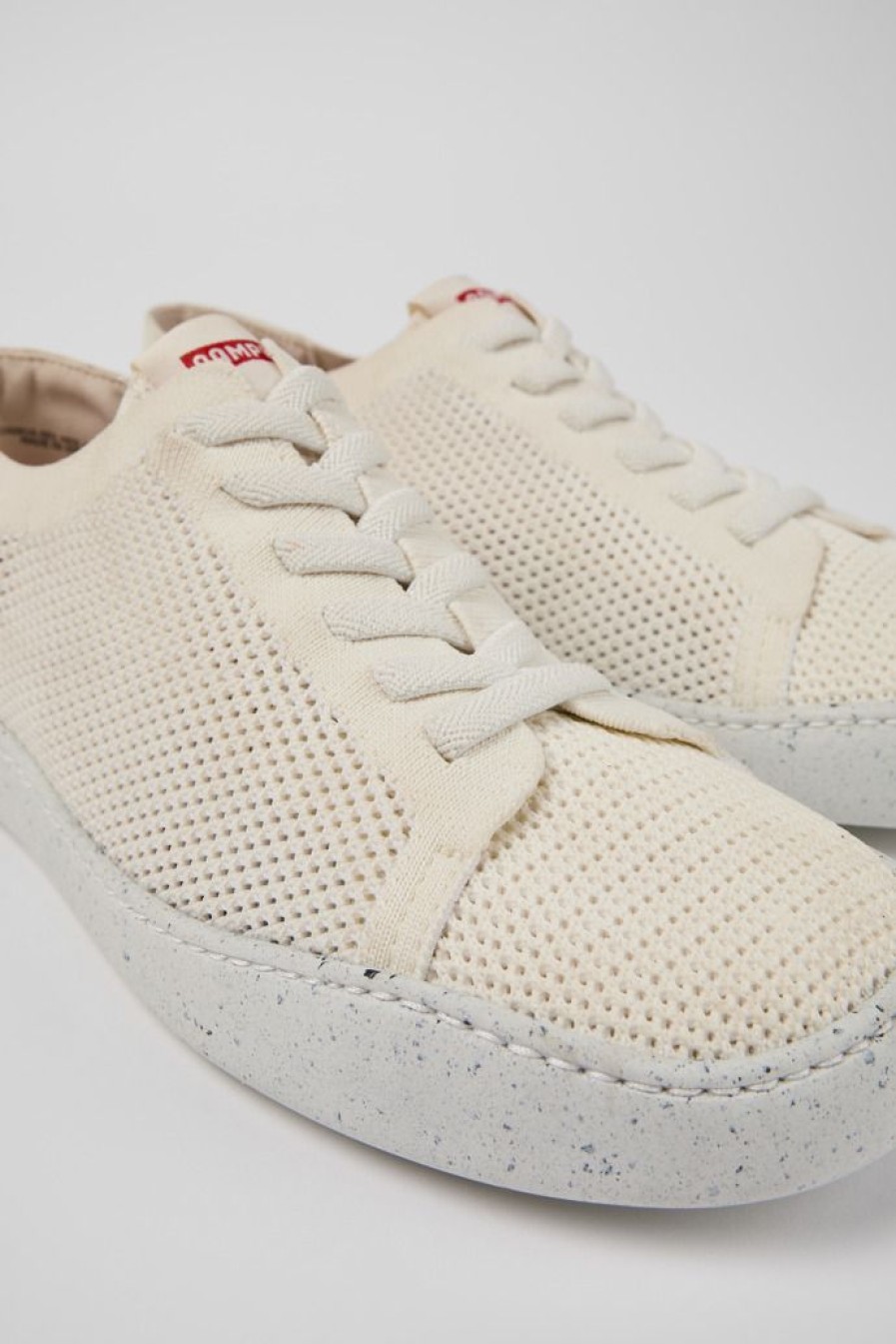 Camper Witte Herensneakers Van Gerecycled Pet