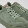 Camper Groene Nubuck Sneakers Voor Dames