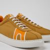 Camper Beige En Oranje Damessneakers