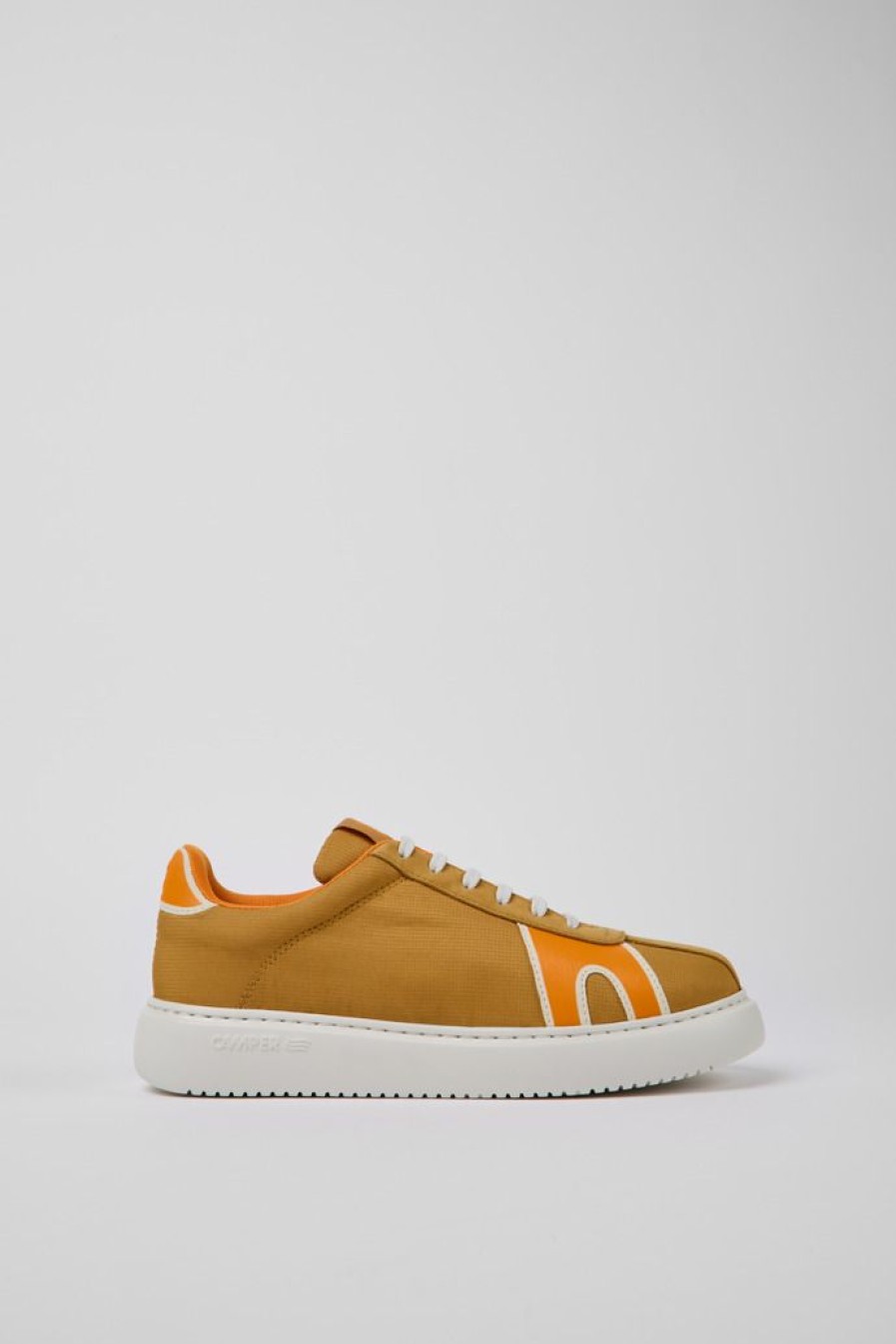 Camper Beige En Oranje Damessneakers