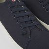 Camper Blauwe Textiel Sneaker Voor Heren