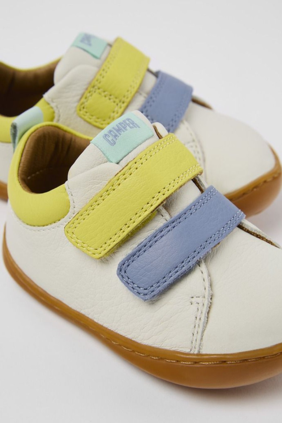 Camper Witte Leren Sneaker