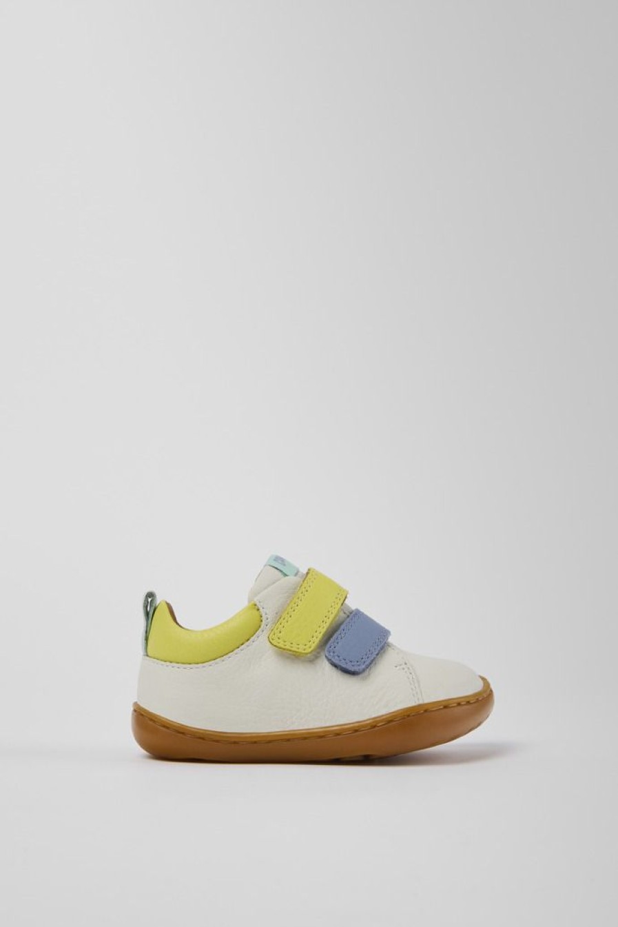 Camper Witte Leren Sneaker