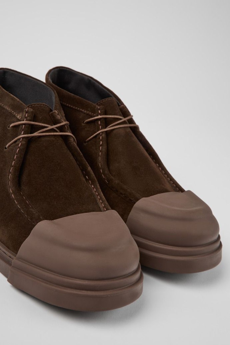 Camper Bruine Nubuck Herenschoenen