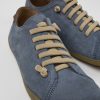 Camper Blauwe Nubuck Schoen Voor Dames