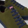 Camper Groene Nubuck Sneaker Voor Heren