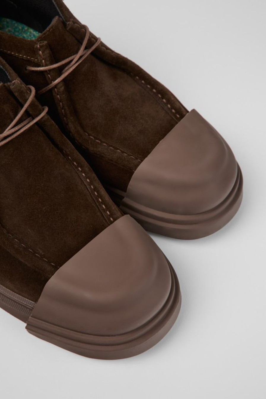 Camper Bruine Nubuck Damesschoenen