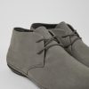 Camper Grijze Nubuck Damesschoenen