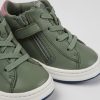 Camper Groene Leren Kindersneakers