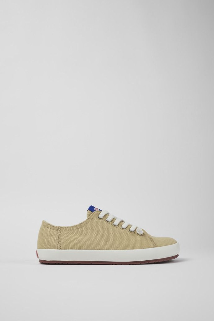 Camper Beige Textiel Sneaker Voor Dames