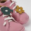 Camper Roze Leren Kinderschoenen