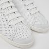 Camper Witte Leren Damessneakers