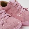 Camper Roze Nubuck Basketbalsneaker