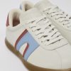 Camper Witte Leren Sneaker Voor Dames